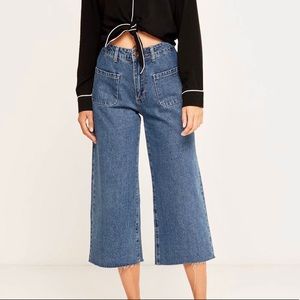 Cotton On Cropped Wide Leg Jeans